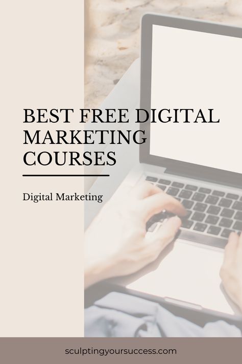 Want to learn digital marketing for free? Check out these top courses and resources to start building your skills today—no cost involved! Learn Digital Marketing, Digital Marketing Courses, Marketing Courses, One Month, Business Ideas, Online Business, To Learn, Digital Marketing, To Start