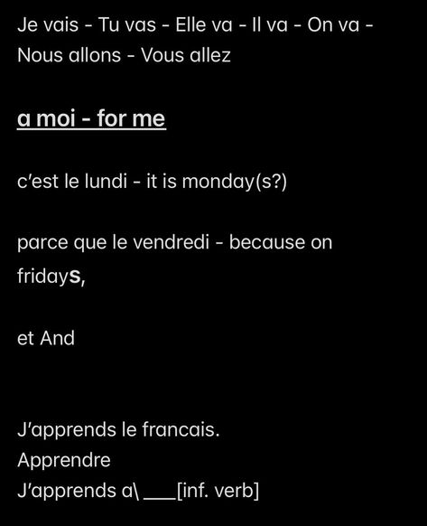 Some of my notes that I took will filming this video [link in descr] - Lofi Study with Me for One Hour with Mozart / Classical Music __ When I was typing, I couldn’t add French accents: early = tôt ça (as in ça va) les États-Unis préféré thé lève commence à sept heures et demie du matin. (it) begins at 7:30 in the morning français = French à = at, to Documenting my French journey-Day 7 #day7