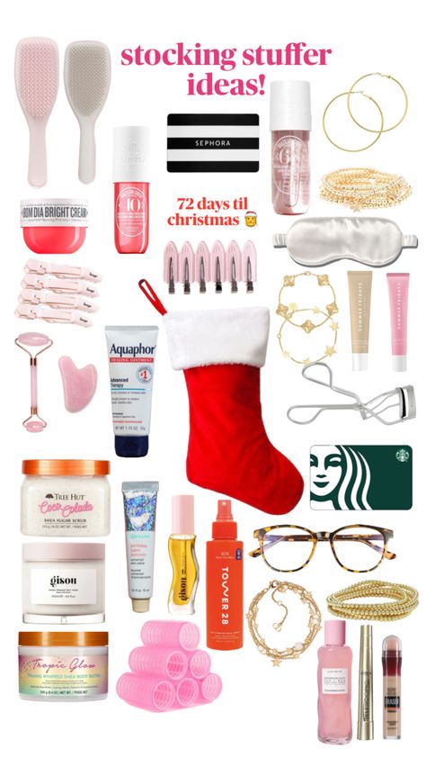 stocking stuffer ideas! #christmasaesthetic#stockings#72days#gifts#stuffers#like#follow