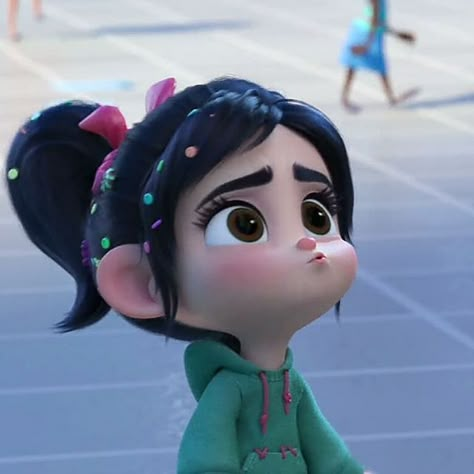 Vanellope Y Ralph, Cute Disney Characters, Vanellope Von Schweetz, Girl Cartoon Characters, Kawaii Disney, Disney Icons, Karakter Disney, Disney Phone Wallpaper, Disney Princess Drawings