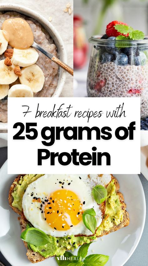 high protein breakfast recipes Healthy Breakfast Ideas With Protein, Healthy High Protein Breakfast On The Go, High Protein Whole Food Breakfast, Healthy Meal Prep For Breakfast, High Protein Whole Food Recipes, High Breakfast Protein, High Protein Winter Breakfast, Breakfast Ideas Clean Eating, Breakfast Ideas With Avocado