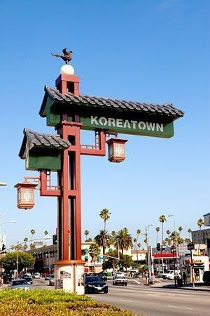 La Koreatown, Inquilab Zindabad, Koreatown La, California English, Koreatown Los Angeles, Korea Town, Los Angeles Restaurants, China Town, Kiosk Design