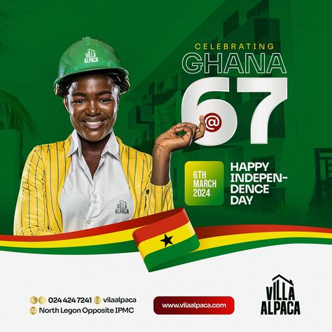 Happy Independence, Happy Independence Day, Flyer Design, Ghana, Independence Day, Quick Saves, Design