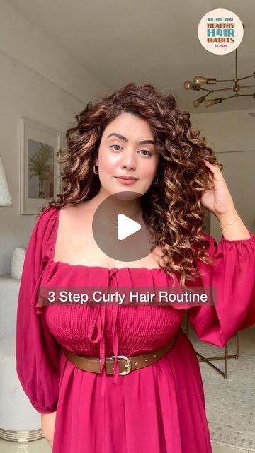 R U P A L I   H A S I J A on Instagram: "If you think Curly Haircare is complicated, this video is for you !!

Treat, Wash & Nourish, just 3 simple steps to get the curls of your dreams✨

Treat With Wishcare Hair Growth Serum
Wash With Dove Beautiful Curls Hydrating Shampoo, ⁠L’Orèal Paris 72H Moisture Sealing Conditioner and ⁠Schwarzkopf Spa Essence Hair Mask
Nourish With Fix My Curls Leave-in Cream

Stock up on all your hair essentials🛍

#AD
 #TreatWashNourish #TWNByNykaa #TWN
#HealthyHairHabitsByNykaa" Curly Hair Cream Curls, Fix My Curls, Curly Hair Cream, Curly Hair Mask, Hair Growth Serum, Hydrating Shampoo, Curl Cream, Beautiful Curls, Hair Essentials