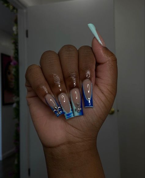 Tapered Square Nails, Drip Nails, Colored Acrylic Nails, French Tip Acrylic Nails, Short Square Acrylic Nails, Long Acrylic Nails Coffin, French Nail, Long Square Acrylic Nails, Unique Acrylic Nails