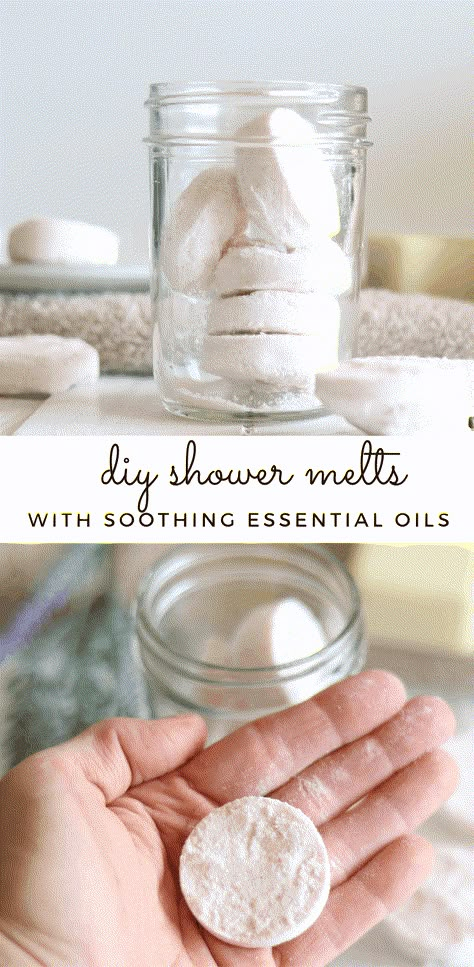 Diy Shower Melts, Our Oily House, Shower Steamers Diy, Shower Melts, Roman Chamomile Essential Oil, Juniper Berry Essential Oil, Melt Recipe, Essential Oils For Kids, Making Essential Oils