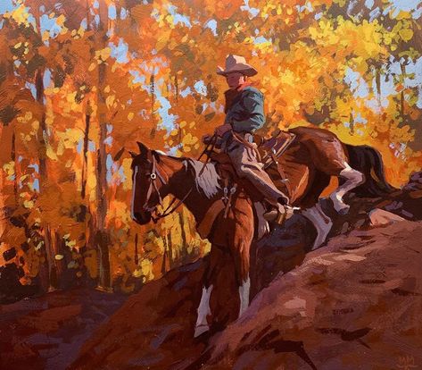 Mark Maggiori, Cowboy Painting, Trust Design, Pic Wall, Cowboy Photography, Western Stuff, Cowboy Stuff, Western Artwork, Sam Houston