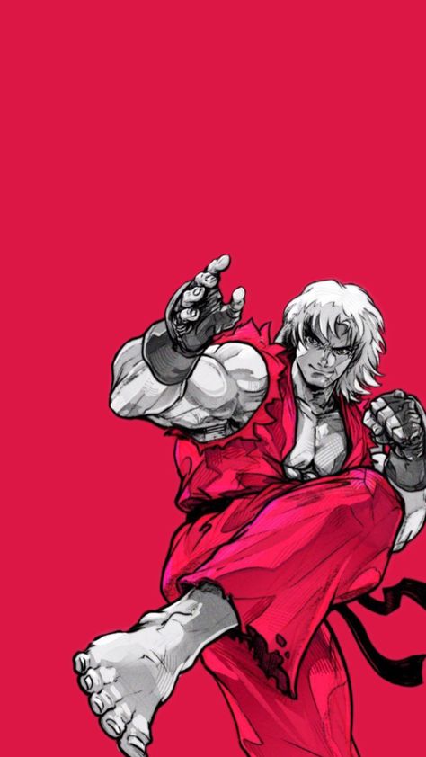 Street fighter Ken Tekken X Street Fighter, Street Fighter Wallpaper, Ken Street Fighter, Ken Masters, Fighter Art, Ryu Street Fighter, Street Fighter Characters, Capcom Art, Arte Peculiar