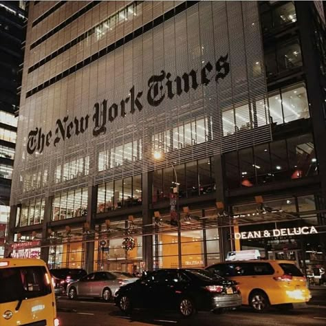 The New York Times Building is a skyscraper at 620 Eighth Avenue, on the west side of Midtown Manhattan, New York City. Its chief tenant is The New York Times Company, publisher of The New York Times as well as the International New York Times, and other newspapers. Nyc Baby, Welcome To New York, Empire State Of Mind, Nyc Girl, Nyc Aesthetic, New York Aesthetic, New York Life, Nyc Life, City Vibe