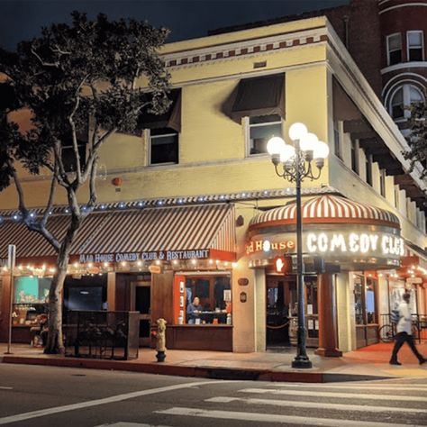 Nightlife in San Diego, CA | Gaslamp Quarter Brunch Cafe, American Comedy, Downtown San Diego, Comedy Club, Hard Rock Hotel, Unique Venues, Escape Game, Live Entertainment, Art Galleries