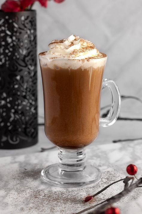 Iced Mocha Latte - The Littlest Crumb Chocolate Chai Latte, Ice Mocha, Mocktails Recipes, Mocha Drink, Homemade Chocolate Syrup, Iced Chai Tea Latte, Iced Chai Tea, Chocolate Chai, Iced Chai