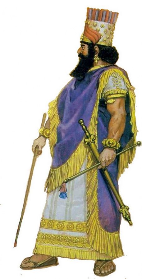 Babylonian king Nabopolassar The founder of the Neo-Babylonian Empire in the 7th… Babylonian Empire, Ancient Babylon, Warriors Illustration, Historical Warriors, Cradle Of Civilization, Ancient Near East, Ancient Persia, Ancient Warfare, Ancient Mesopotamia