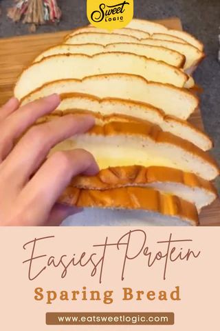 Easiest Protein Sparing Bread – Sweet Logic Sparing Bread, Protein Sparing Bread, Protein Bread Recipe, Sandwiches Grilled, Bread Sweet, Protein Bread, Deli Sandwiches, Zero Carb, Loaf Of Bread