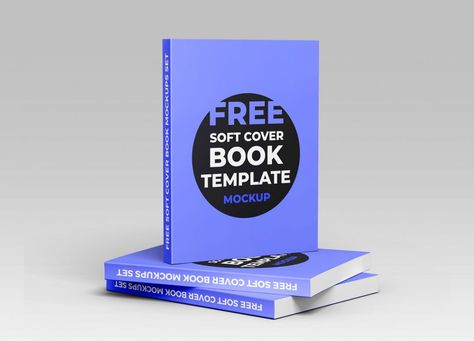 Soft Cover Book Mockups PSD set - PsFiles Book Mockup Free, Ebook Mockup, 3d Crafts, Book Cover Mockup, Book Mockup, Square Brochures, Photoshop Projects, Booklet Design, Brochures Mockups