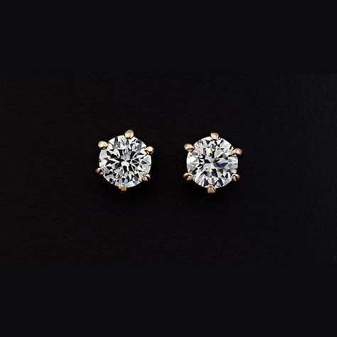 Silicone Wedding Rings, Jewellery Diamond, Rose Gold Studs, Gold Earrings Designs, Gold Jewelry Indian, Diamond Stud Earrings, Gemstone Studs, Diamond Stud, Antalya