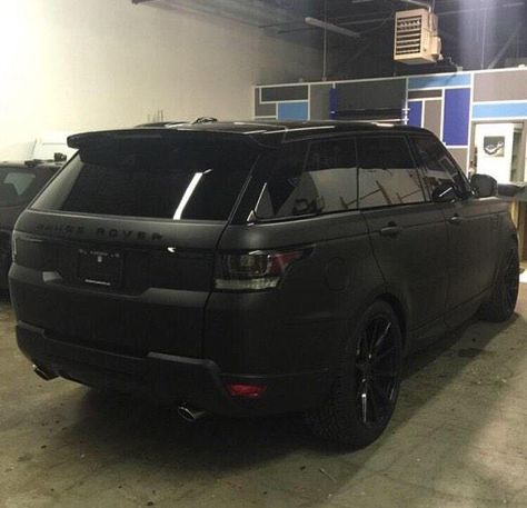 ♔Queenss&Kingss♔ Ranch Rover, Matte Range Rover, Matte Black Range Rover, Black Range Rover, Dream Cars Range Rovers, Range Rover Black, Luxury Cars Range Rover, Black Range, Future Cars