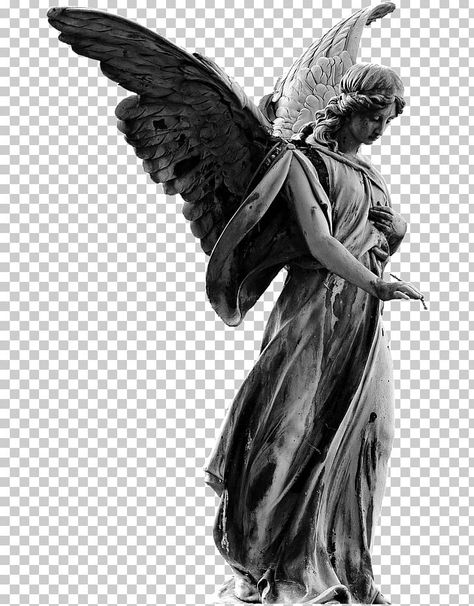 Angel Sculpture Art, Tattoo Sonne, Angel Statues Sculpture, Guardian Angel Tattoo, Statue Tattoo, Roman Statue, Concrete Statues, Angel Tattoo Designs, Angel Statue