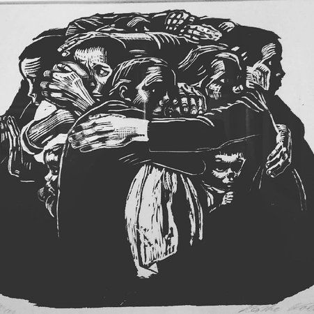 Kathe Kollwitz, George Grosz, Ludwig Kirchner, Ernst Ludwig Kirchner, German Expressionism, Linoleum Block, German Art, A Level Art, Wood Engraving