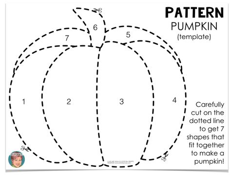 Pattern pumpkin project with free template from Art with Jenny K. Pumpkin Quilt Pattern, Autumn Quilts, Pumpkin Patterns Free, Halloween Sewing Projects, Fall Sewing Projects, Fall Quilt Patterns, Halloween Placemats, Seasonal Pillows, Pumpkin Craft