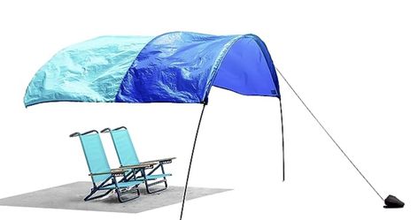 Shibumi Shade Mini®, World's Best Beach Shade, The Original Wind-Powered® Beach Canopy, Provides 75 Sq. Ft. of Shade Shibumi Shade, Beach Canopy, Beach Shade, Wind Power, In America, World's Best, Original Designs, The Original, Shades