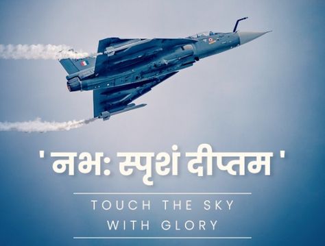 Indian Airforce ~Touch the skies with the Glory India Air Force Wallpaper, Air Force Wallpaper, Indian Airforce, Touch The Sky, Sanskrit Quotes, Indian Air Force, Air India, Air Fighter, Air Forces