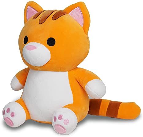 Orange Cat Plush, Orange Cat Stuffed Animal, Fruits Basket Aesthetic, Basket Aesthetic, Cat Plushie, Animal Hugs, Hugs And Cuddles, Diy Cat Toys, Cat Plush Toy