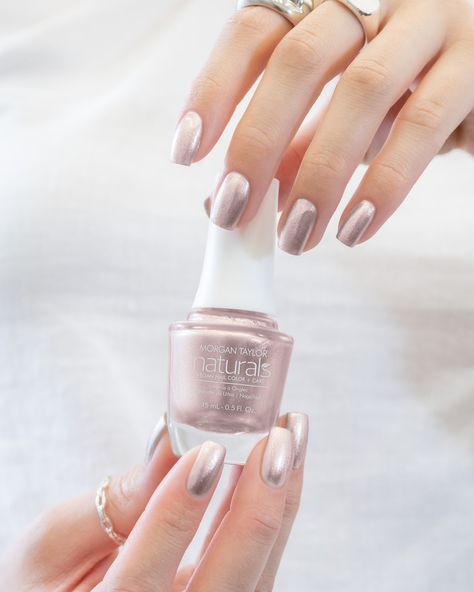 ✨ Get naturally gorgeous nails with our new Naturals polish! Vegan, fast-drying, and cuticle-friendly—perfection without the need for a base coat. Shade featured: Stop And Listen Get yours now by going to gelish.com #MorganTaylor #MTMorganTaylor #MorganTaylorNailLacquer #MorganTaylorNaturals #vegannailpolish #cleannailpolish #vegannails #UpInTheAir #nailideas #nailpro #naileducation #softgelextensions #nailcare #nailhack #nailsart #softgelnails #SummerVibes #manicureinspo #nailtech #nai... Soft Gel Nails, Vegan Nail Polish, Morgan Taylor, Gel Extensions, Nail Pro, Gorgeous Nails, Base Coat, Nail Lacquer, Get Yours Now