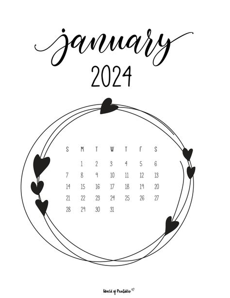 Frame Calendar, Calendar Free Printable, World Of Printables, Framed Calendar, Free Printable Calendar Templates, Calendar January, Free Printable Calendars, Free Calendar Template, Cool Calendars