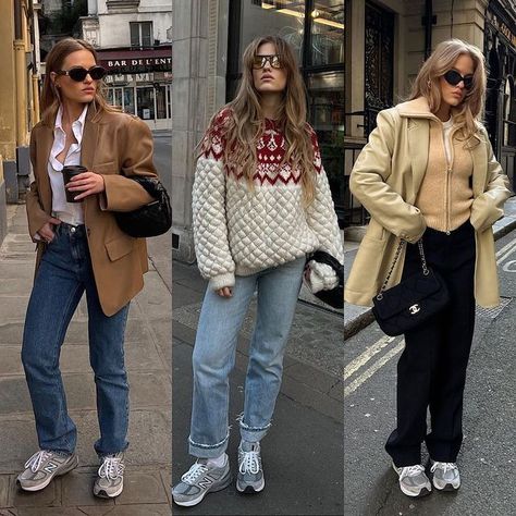 90s Ootd, French Girl, Who What Wear, New Balance, What To Wear, Ootd, On Instagram, Fashion Trends, Instagram