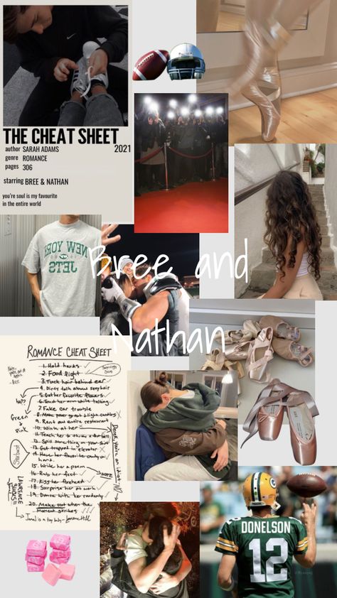 The cheat sheet I’m a sucker for sport romance novels #football #romancebooks Romance Cheat Sheet, Nathan The Cheat Sheet, Cheat Sheet Book Aesthetic, The Cheat Sheet Nathan And Bree, The Cheat Sheet Fanart, Football Romance Books, Sport Romance Books, The Cheat Sheet Book, The Cheat Sheet Aesthetic