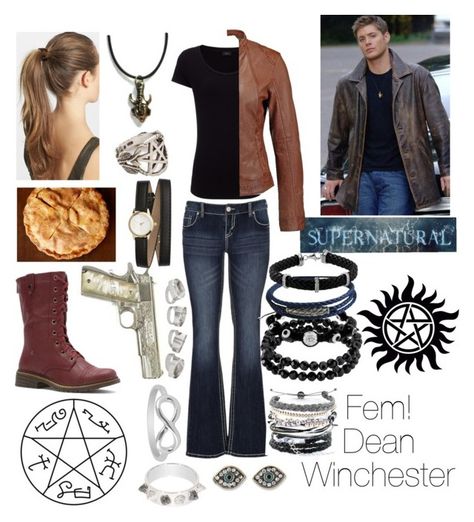 "Fem! Dean Winchester" by vcbxnzm ❤ liked on Polyvore Dean Winchester Halloween Costume, Dean Winchester Aesthetic Clothes, Dean Winchester Aesthetic Outfit, Dean Winchester Inspired Outfits, Supernatural Outfit Aesthetic, Supernatural Outfit Ideas Women, Dean Winchester Outfit Women, Dean Winchester Costume, Fem Dean Winchester