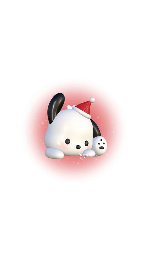 pochacco christmas wallpaper ♡ Pochacco 3d Wallpaper, Pochacco Red Wallpaper, Pochacco Christmas Wallpaper, Christmas Wallpaper Sanrio, 3d Christmas Wallpaper, Christmas Wallpaper 3d, Christmas 3d Wallpaper, Sanrio Christmas Wallpaper, Pochacco Wallpaper Iphone