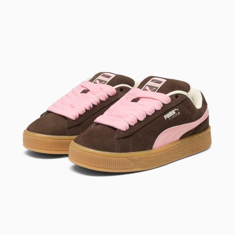 Suede XL Women's Sneakers | PUMA Shoe Wishlist Women, Clothing Styles Streetwear, Shoe Inspo Sneakers, Funky Sneakers, Puma Outfits, Puma Shoes Women, Fun Sneakers, Pretty Sneakers, Pretty Shoes Sneakers