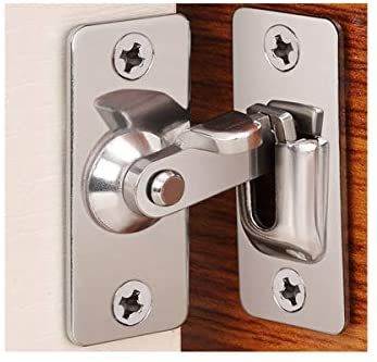 90 Degree Right Angle Door Lock Buckle Lock Bolt Lock cam Lock for Door and Window Sliding Lock bar Bolt barn Sliding Door Lock Sliding Latch - - Amazon.com Sliding Window Lock, Barn Door Locks, Latches Hardware, Car Dent Repair, Home Security Tips, Door Security, Car Dent, Sliding Window, Bolt Lock