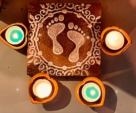 #rangoli print on stone Wall Lights, Stone, Frame, Wall, Home Decor, Art