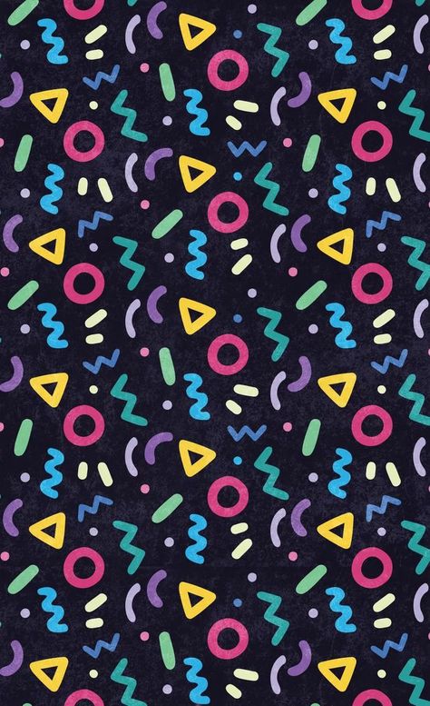 90s Background, 90s Pattern, Iphone Wallpaper Vsco, Posca Marker, Artsy Design, Ipad Background, Memphis Design, Theme Background, Neon Aesthetic