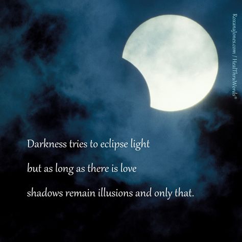 Eclipse Quotes, Eclipse Quote, Thunder Moon, Happy Quotes Inspirational, Moon Quotes, Illustration Quotes, Witch Magic, Lunar Eclipse, Spiritual Healing