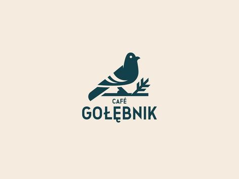 Pigeon Logo, Logo Cafe, Forest Cafe, Logo Coffee, Urban Forest, Bird Logo, Bird Logos, Cafe Logo, Modern Logo Design