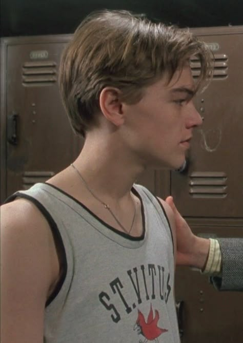 Boyfriend Haircut, Leonardo Dicaprio Hair, The Basketball Diaries, Jim Carroll, Bleached Hair Men, Leonard Dicaprio, 90s Haircuts, Leonardo Dicaprio Movies, Basketball Diaries