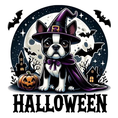 French Bull, Boston Terrier Love, Boston Terrier Dog, My Side, Boston Terrier, French Bulldog, Bulldog, Clip Art, Halloween