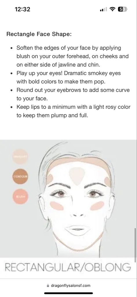 Makeup For Oblong Face, Makeup For Oblong Face Shape, Face Shape Makeup, Rectangular Face Shape, Rectangle Face Shape, Oblong Face, Oblong Face Shape, Dramatic Smokey Eye, Rectangle Face