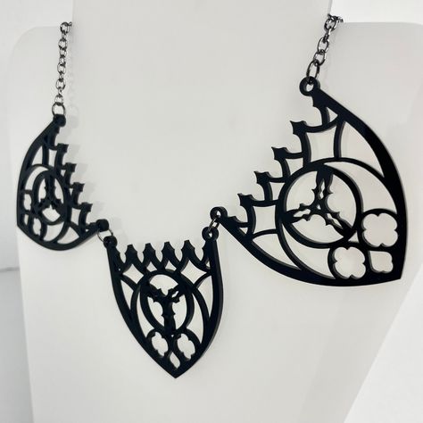 ALL NEW!!!! Gothic Cathedral Arch Necklace and Earrings Order Directly from my website: https://cyber-7.com/collections/gothic Gothic Cathedral, Necklace And Earrings, My Website, Arch, Quick Saves