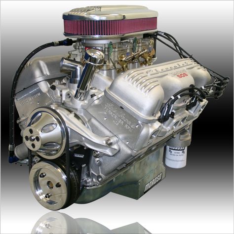 Shafiroff Racing 545hp 509ci all-aluminum "409" ($21,500) Chevy Crate Engines, W Car, Chevy Motors, W Series, Crate Motors, Crate Engines, Backyard Diy, Motor Engine, Performance Engines