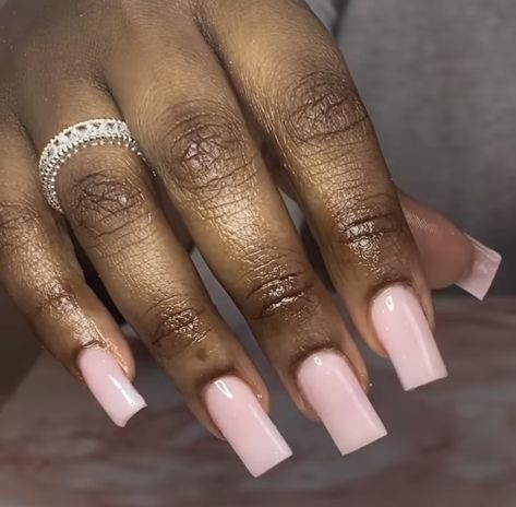 Short Grad Nails, Medium Square Acrylic Nails Simple, Corporate Nails, Bw Nails, Drippy Nails, Plain Acrylic Nails, Long Acrylic Nail Designs, Drip Nails, French Tip Acrylic Nails