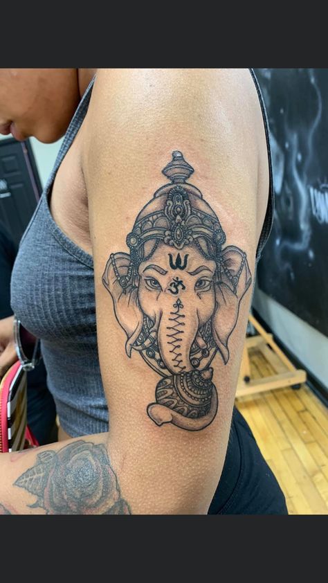 Elephant Spiritual Tattoo, Back Elephant Tattoo Women, Elephant Libra Tattoo, Buddhist Elephant Tattoo, Elephant Tattoos On Arm, Egyptian Elephant Tattoo, Ganesha Elephant Tattoo, Elephant Leg Tattoo For Women, Elephant Tattoos Black Women