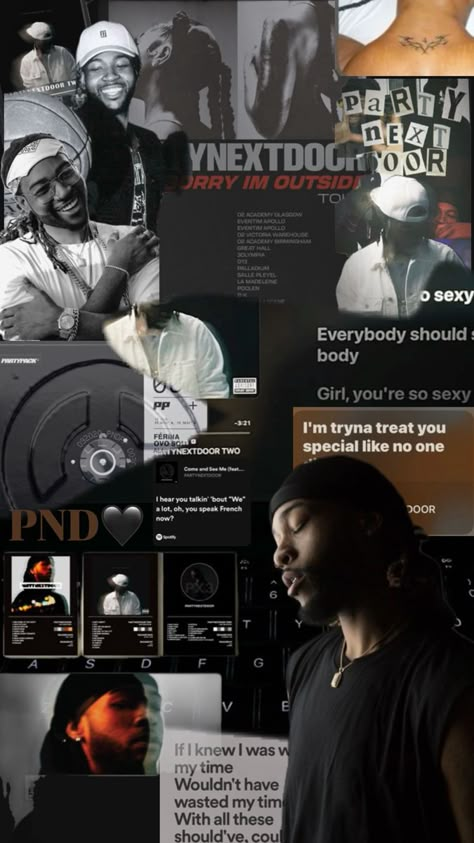 #pnd Pnd Wallpaper Backgrounds, Make It To The Morning Partynextdoor, Pnd Pfp Aesthetic, Wallpaper Partynextdoor, Lois Aesthetic, Partynextdoor Wallpaper Aesthetic, Pnd Album Cover, Partynextdoor Album Cover, Partynextdoor Poster