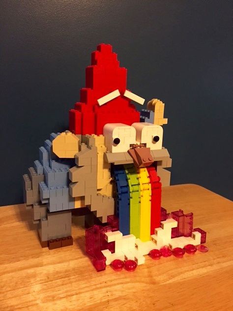 Lego Gravity Falls Gnome Barfing Rainbows Gravity Falls Gnome, Legos Sets, Diy Man Cave, Lego Masters, Toyota Supra Mk3, Lego Micro, Lego Diy, Lego Pictures, Lego Bionicle