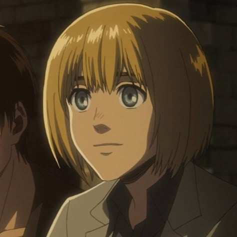 Mikasa - Eren - Armin 
♡ 3 matching profile pictures ♡ Aot Matching, Armin Icon, Armin Arlert, Matching Profile, Matching Profile Pictures, Matching Pfps, Profile Pictures, Attack On Titan, Blonde