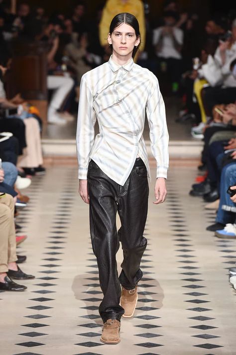 Paris Mens Fashion, Paris Fashion Week Men, Image Archive, Y Project, Mens Fashion Week, Avant Garde Fashion, Long Shirt, Fashion Styles, Homework