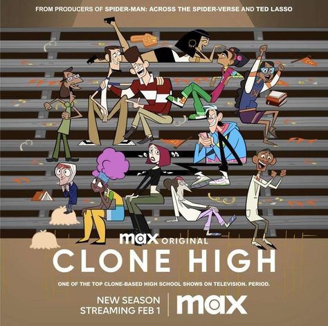 Clone High Poster, Kahlopatra Clone High, Clone High Ghandi Thinking, Clone High Confucius, Clone High Joan And Cleo, Topher Bus, Mysterious Skin, Clone High, Animation Classes